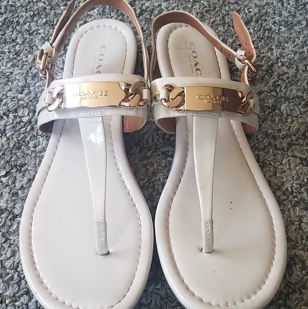 Coach sandals 6.5